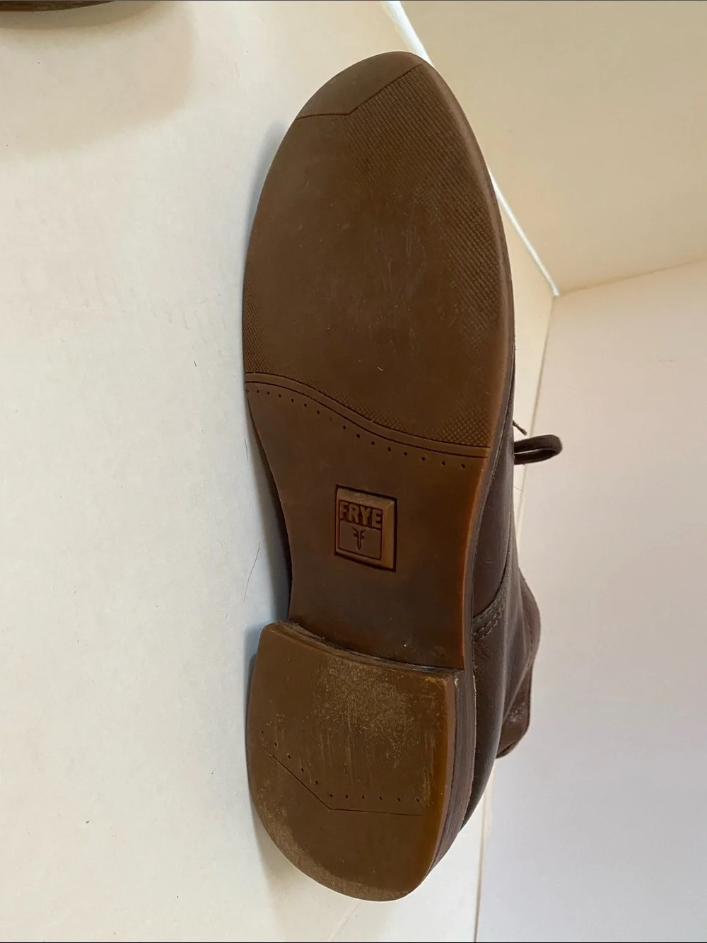 Frye Men's Paul Brown Leather Chukka Boots Size 10 1/2 D Gorpcore Casual Preppy
